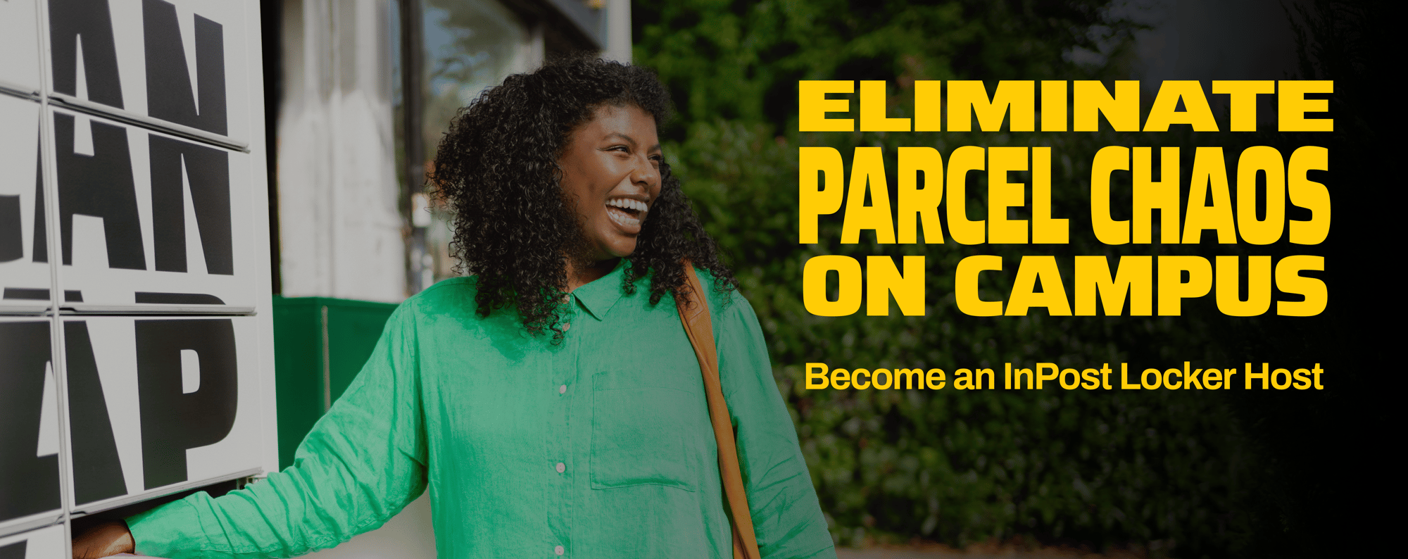 Eliminate parcel chaos on campus